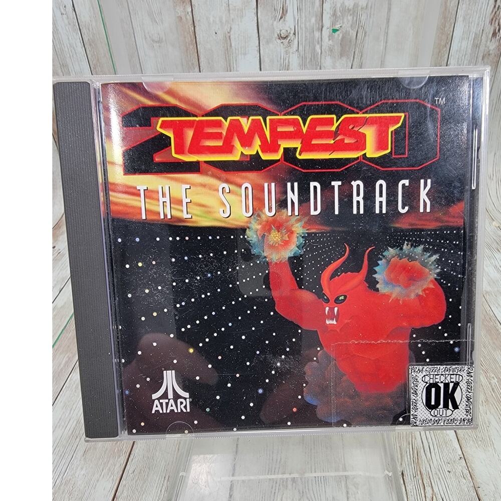 Tempest 2000: The Soundtrack Atari Jaguar CD 1994